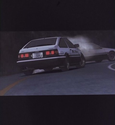 Initial D (ae86 vs 86 initial D final stage)