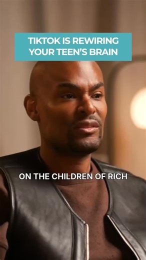 Prof G Clips on Instagram: "TikTok Is Teen Heroin — Scott Galloway's Blunt Warning to Parents⁣ ⁣ Scott Galloway paints a darkly comic picture of a 15-year-old in diapers binge-watching TikTok and lays out how Big Tech's AI hijacks young minds for billions in profit. 24% of teens are clinically addicted to social media vs 6% to alcohol or drugs. The male brain's prefrontal cortex doesn't catch up to women's until age 25, making boys more susceptible to digital addiction. These algorithms test mil