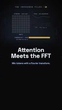 You can replace attention with a Fourier transform #shorts