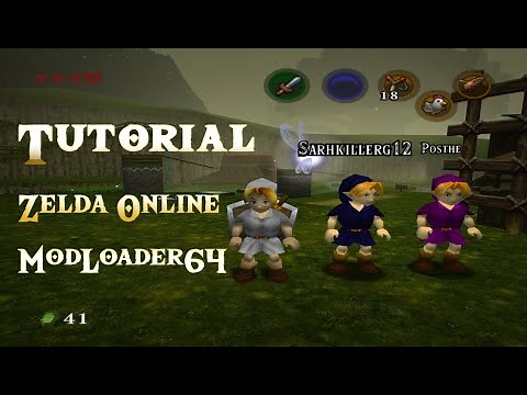 Zelda Multiplayer Online (Mod Loader 64) - Tutorial PT-BR