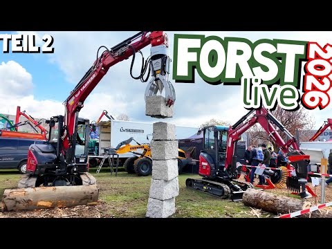 BRENNHOLZTECHNIK von KLEIN bis GROß! | Forst live 2026 | Teil 2 | Mr. Moto