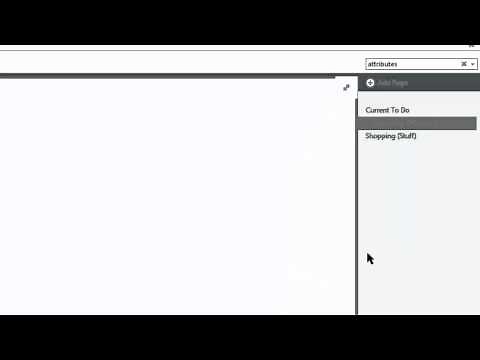 Promoting and Demoting Pages within a Section in OneNote 2013
