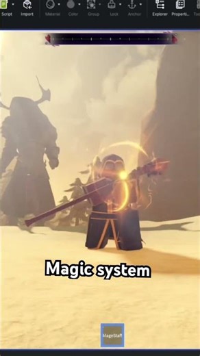 Roblox Solo levelling RPG Magic System #roblox #edit #sololeveling #gameplay