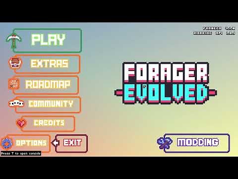 Tutorial como instalar mods no Forager Rapido e facil !!!