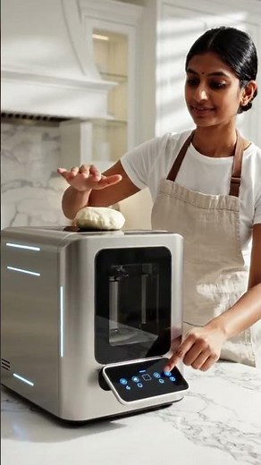 Futuristic Electric Roti Making Machine | Smart Kitchen Technology