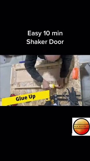How to Make Easy Shaker Cabinet Doors - DIY
