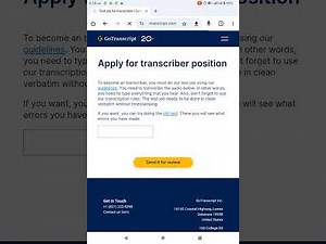 ✅ GoTranscript Test Answers (2025) – Pass Part A & B FAST & Start Earning Online! 💰💻