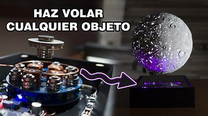 Cómo Hacer una LÁMPARA FLOTANTE - Levitación Magnética