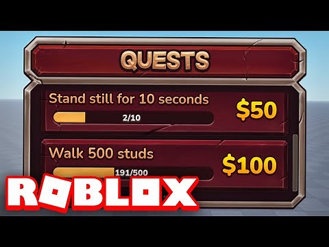 How to Make DAILY QUESTS in ROBLOX!