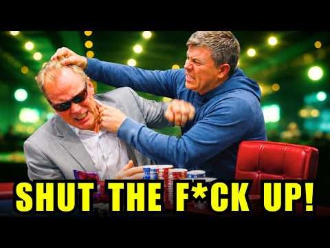 The Most BRUTAL Poker Fights Caught On Camera EVER!