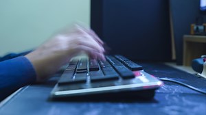 Download fast motion typing, timelapse, 4k footage for free