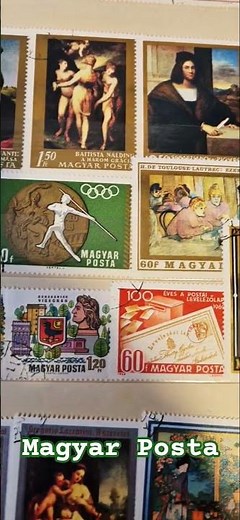 Magyar Posta Stamp Collection - Video out Soon