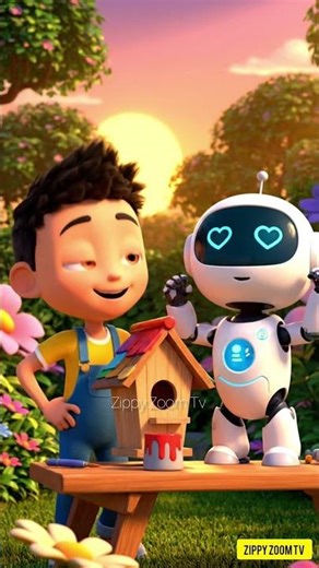 Future of DIY: Crafting with a Smart Robot Buddy! 🛠️✨ #Creativity #Innovation #Shorts