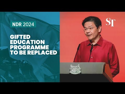 Gifted Education Programme to be updated in primary schools | National Day Rally 2024
