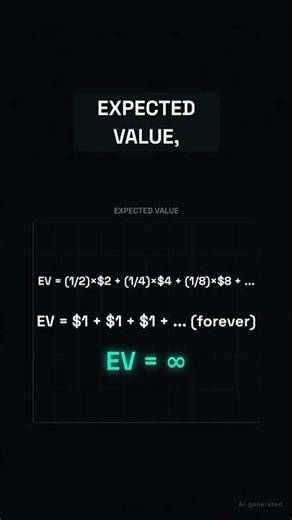 The Coin Flip With Infinite Expected Value (St. Petersburg Paradox)