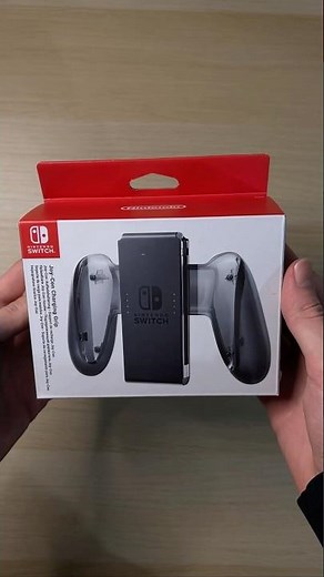 Nintendo Switch Joy-Con Charging Grip unboxing 📦🎮