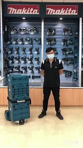 牧田公司人員介紹新款抽屜式堆疊工具箱 | 力華工具行