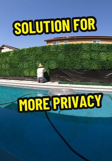 Enhance Backyard Privacy with an Artificial Greenwall