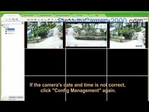 How to use UC software to modify the IP addresses and date and time? from SecurityCamera2000.com