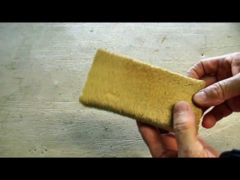 Smoke Sponge Cleaning Drywall