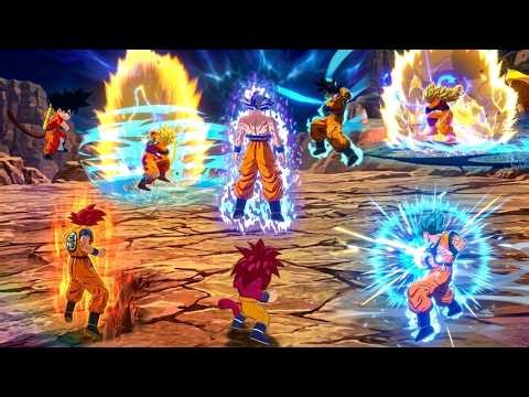 GOKU ULTRA INSTINCT VS EVERY GOKU FORM (Beam Struggle Clashes) [4K 60FPS] Dragon Ball Sparking Zero