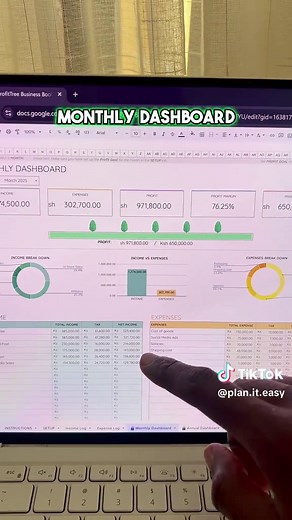 Effortless Business Bookkeeping with Profit Tree Template