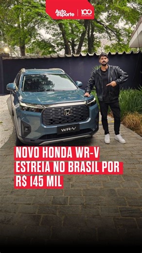 Revista Autoesporte on Instagram: "NOVA GERAÇÃO! 😮 O novo Honda WR-V acaba de ser lançado no Brasil em duas versões: EX (R$ 144.9900) e EXL (R$ 149.990). O SUV está totalmente diferente da primeira geração, que era derivada do Fit, e deixou de ser vendida em janeiro de 2022, quase cinco anos depois do lançamento. Mesmo assim, o SUV não oferece nenhuma opção de motor turbo no portfólio. Portanto, seu propulsor é o 1.5 DI i-VTEC flex aspirado de quatro cilindros com até 126 cv de potência 