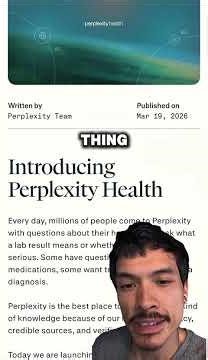 Perplexity Health Just Changed AI Doctors Forever (Full Breakdown)