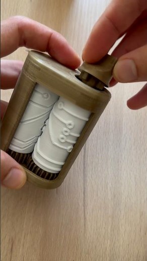 3D Printed Business Card Embosser Roller PCB Style