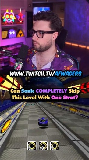 Can Sonic COMPLETELY Skip This Level With One Strat?! #sonic #sonicthehedgehog #gamecube