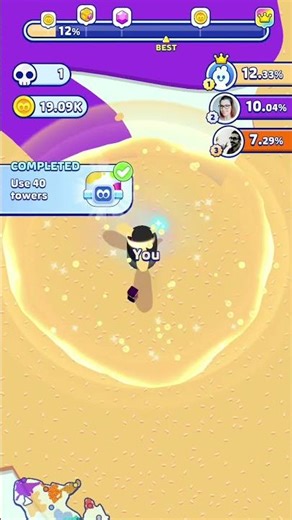 Sigma boy in paper io.2 cake return #gaming#paperio2 #games