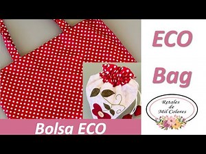 Bolsa Ecológica Reutilizable Plegable de Compra Aranjuez DIY Tutorial fácil. moldes gratis #039
