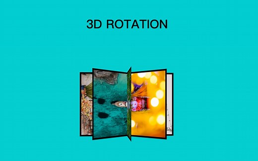 【HTML CSS】带你实现3D Rotation效果