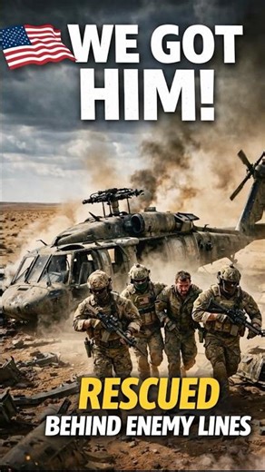 WE GOT HIM! 🇺🇸 Daring Rescue Behind Enemy Lines | US Military Mission #WeGotHim#usmilitary #usa