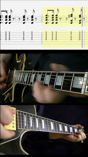 Guitar Tab The Song Remains The Same by Led Zeppelin #guitarriffs #guitar #guitartabs #ledzeppelin