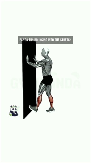 How to Do Calf Push Stretch With Hands Against Wall (Gastrocnemius Exercise)