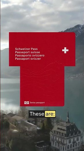 The multilingual Swiss passport.