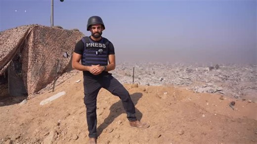 4.5K views · 44 reactions | Amid Gaza’s destruction, the Israeli military took us to a position overlooking the Yellow Line, separating Israeli-controlled Gaza from the rest of the strip. But even from our vantage point - we couldn’t actually see that line. And for Palestinians on the ground, not knowing where that line is can be deadly. With @cyrilthps_ & @zeenasaifi | Jeremy Diamond | Facebook