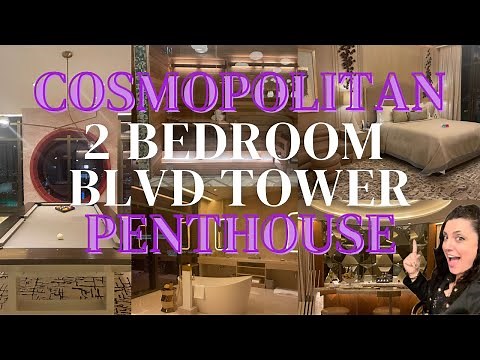 2 Bedroom Penthouse Blvd Tower at the Cosmopolitan of Las Vegas