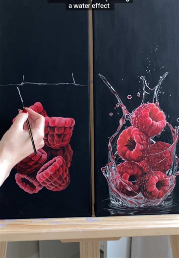 Painting Water Effects with Acrylic Techniques