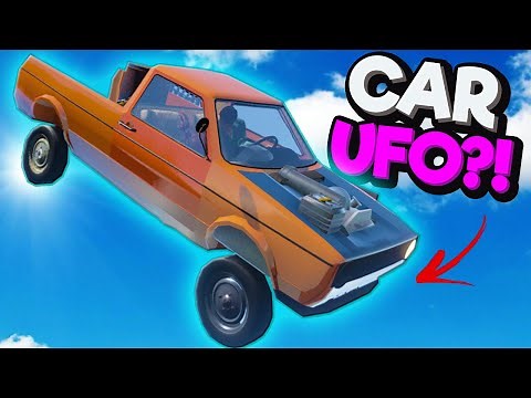 I Turned My Car Into a UFO Using a Physics Gun in the Long Drive?!
