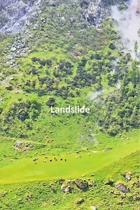 When the Mountain Gives Way#Landslides#nature#disasters#weather#heavyrain