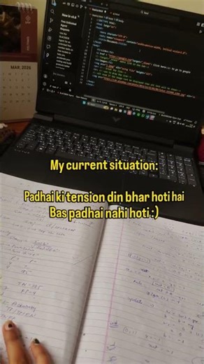 Q nahi ho rahi padhai #coding #status #html #css #javascript #python #developer #fyp #codewithkush01