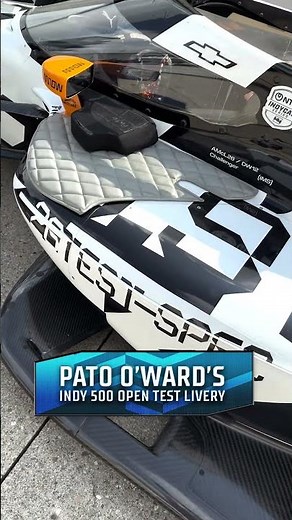 Pato O'Ward's livery for Indy 500 Open Test 👀 #indy500 #indycar #patooward #racing