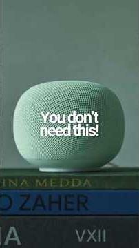 Why even buy the new Google Home Speaker? 🤔 #smarthome #googlehome