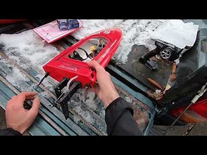 Volantex Vector 80 31” RC boat review & Creek test!