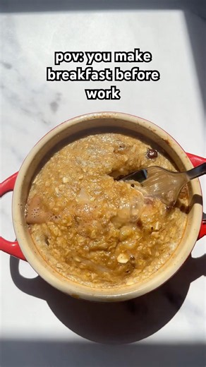 This viral deep-fried banana baked oats recipe will be your new morning obsession 🍌🥣Recipe 👇🏻
