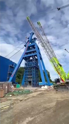 pembuatan lift menuju terowongan tambang milik cina #underground #fyp #shorts