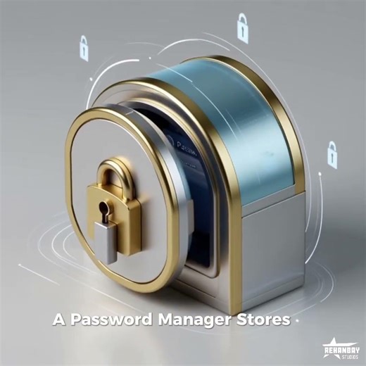 “Password Managers Explained Fast! Protect Your Accounts 🛡️ #cybersecurity #tech