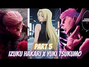 BLACK FLASH IZUKU HAKARI IN JJK | Part 5| Izuku x Yuki Tsukumo | Deku Texting Story